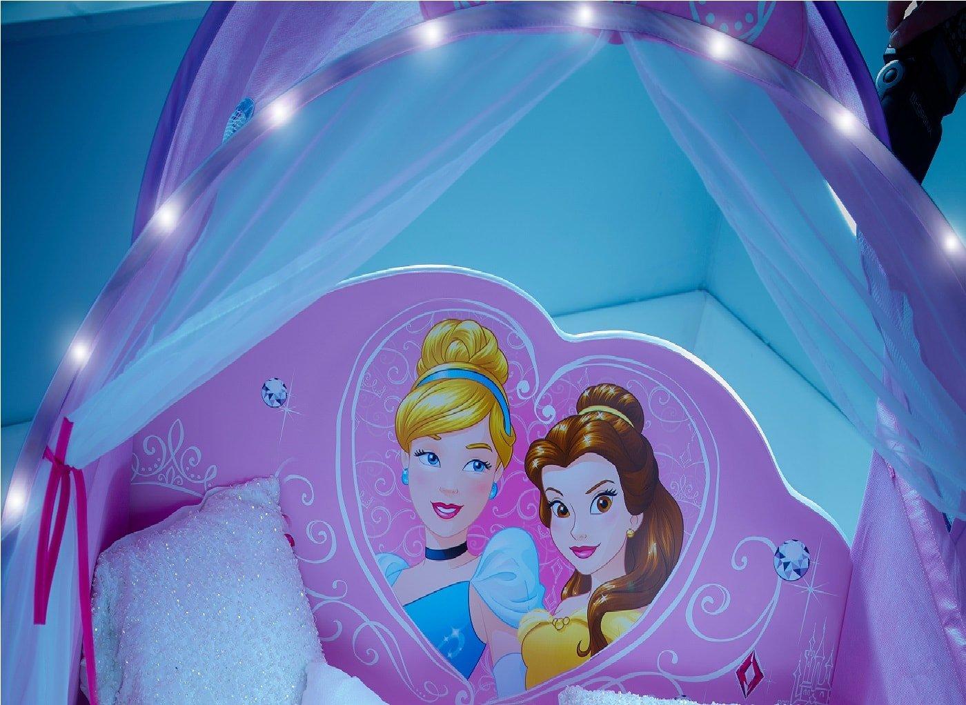 Disney Princess Carriage Toddler Bed Frame With Canopy