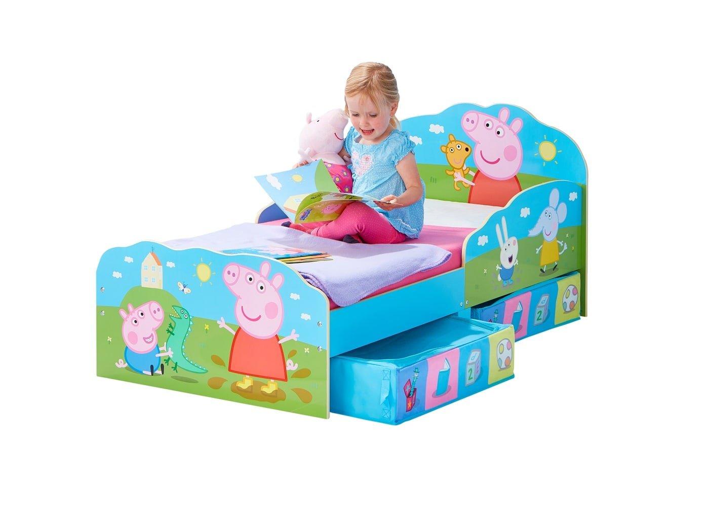 Peppa Pig Toddler Bed Frame With Storage Dreams