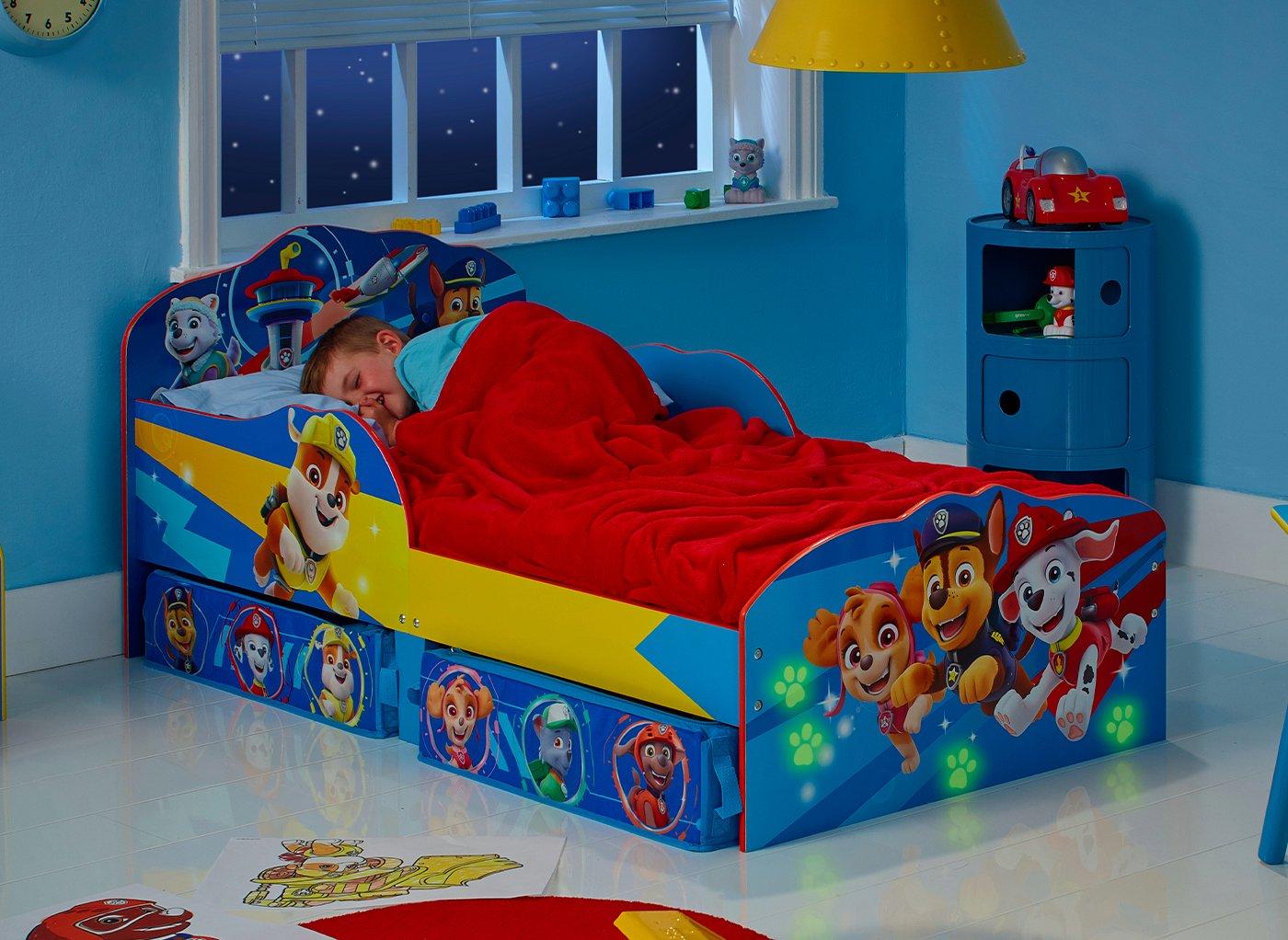 paw patrol kid bed