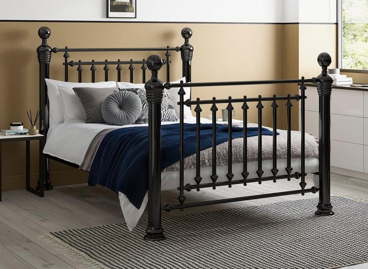 Very metal shop bed frame