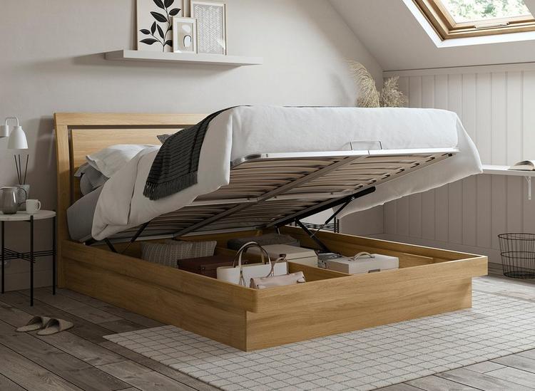 

Isabella Platform Ottoman Bed Frame image 1