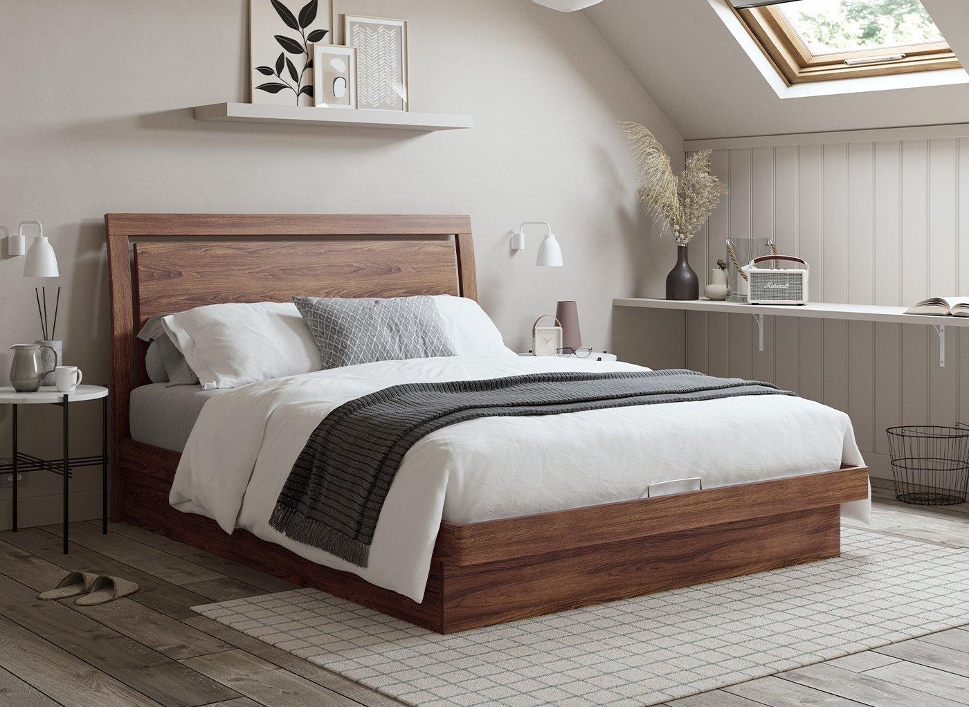 Isabella Platform Ottoman Bed Frame