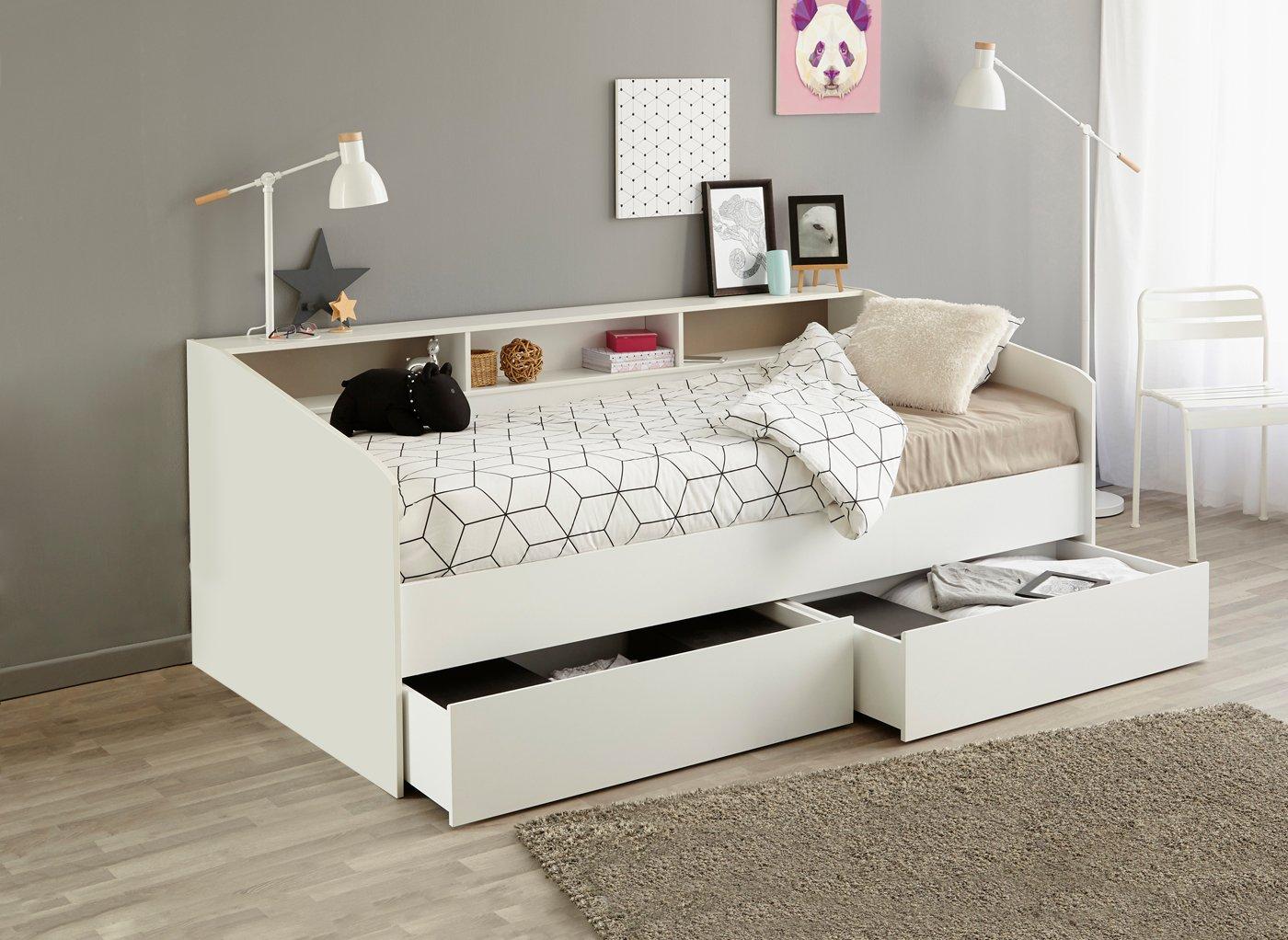 Jamie Day Bed Frame With Storage Day Beds Beds Dreams