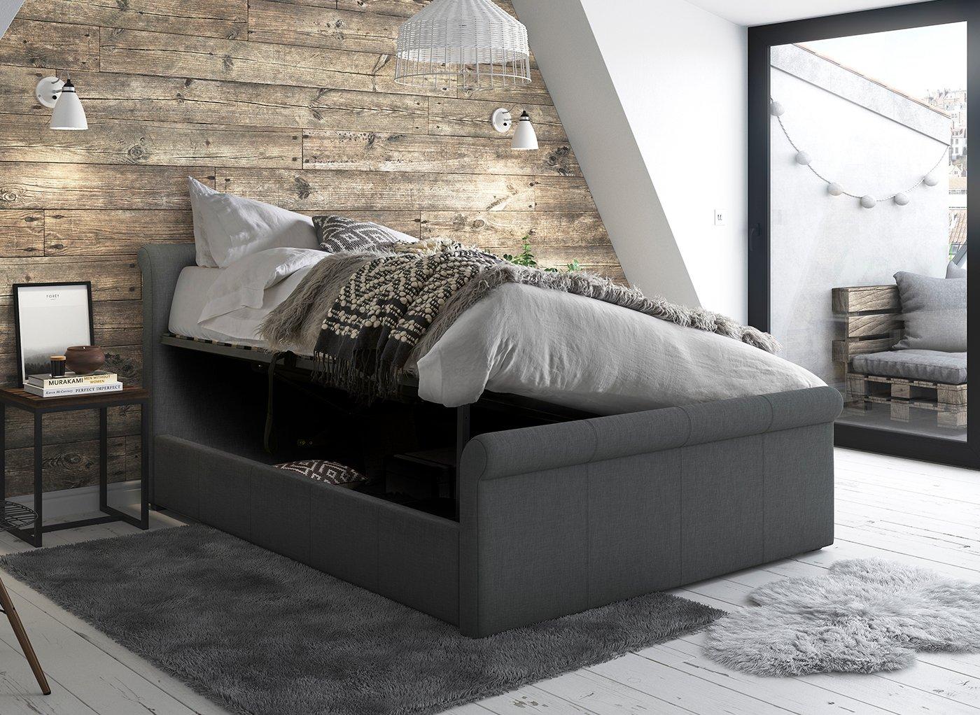 Wilson Upholstered Ottoman Bed Frame