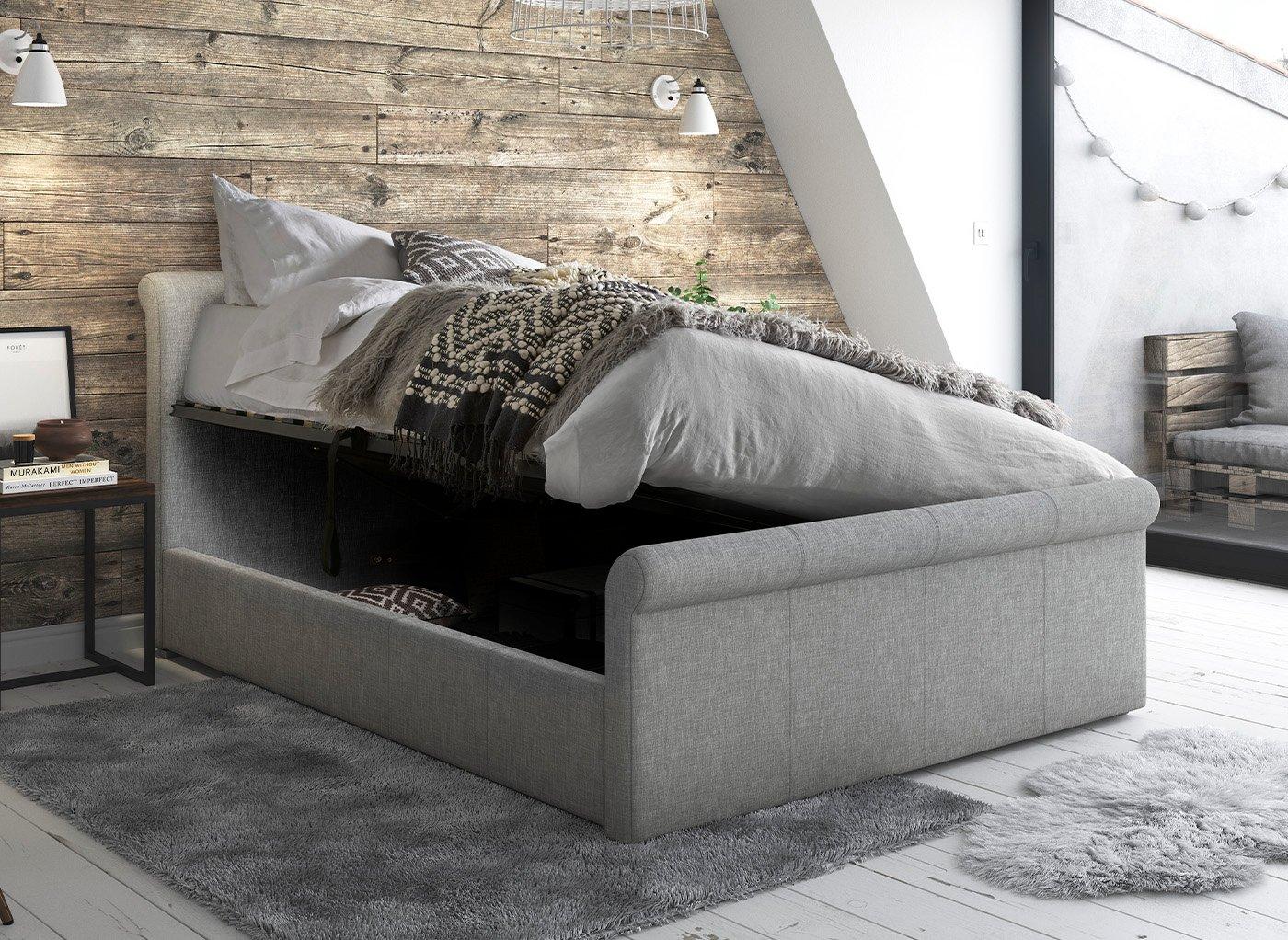 Wilson Upholstered Ottoman Bed Frame