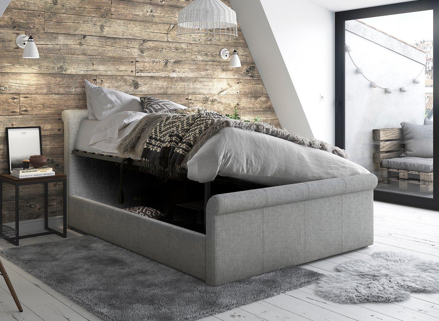 Wilson Upholstered Ottoman Bed Frame