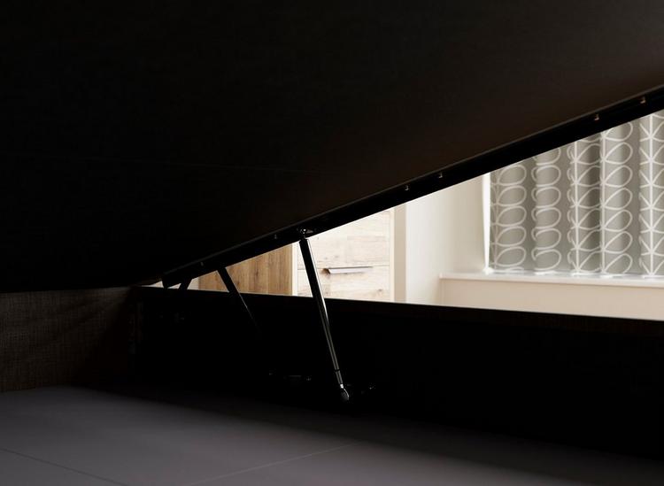 

Hopkins Fabric Upholstered Ottoman Bed Frame image 3