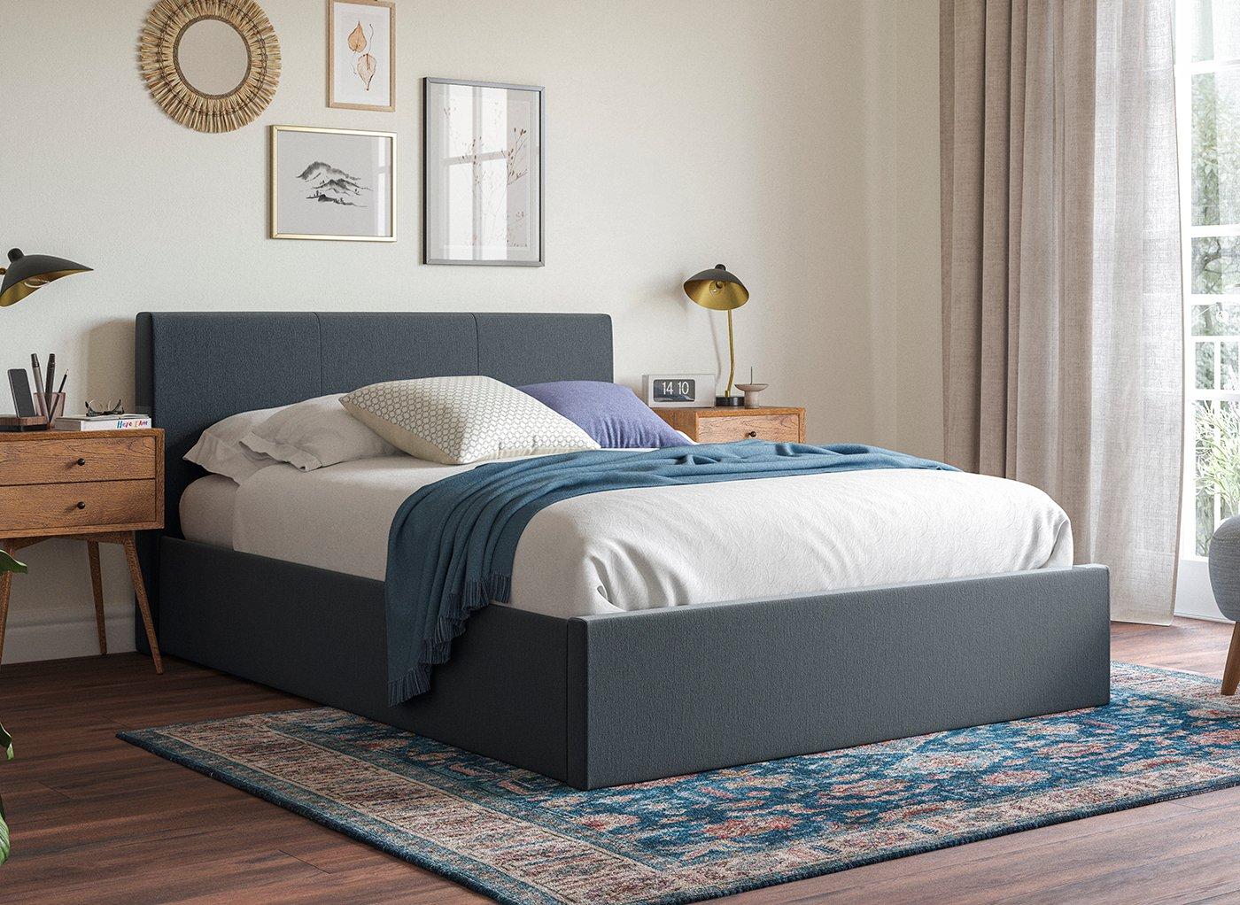 Standard double clearance ottoman bed