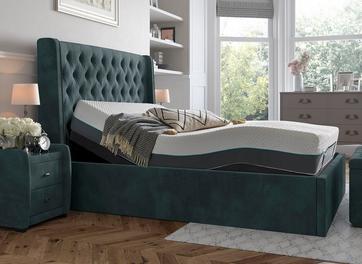 Deacon Sleepmotion Adjustable Upholstered Bed Frame