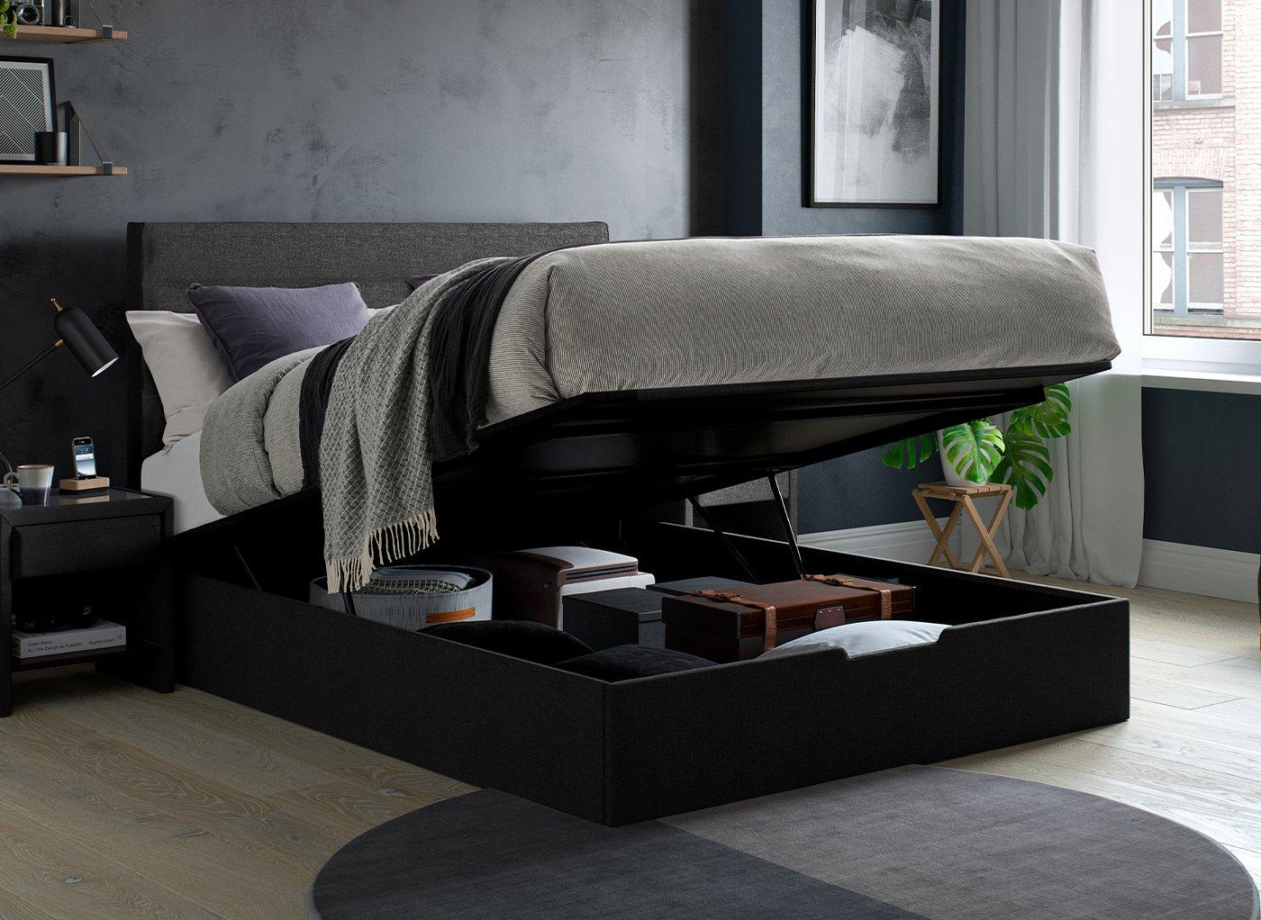 Single ottoman shop bed dreams