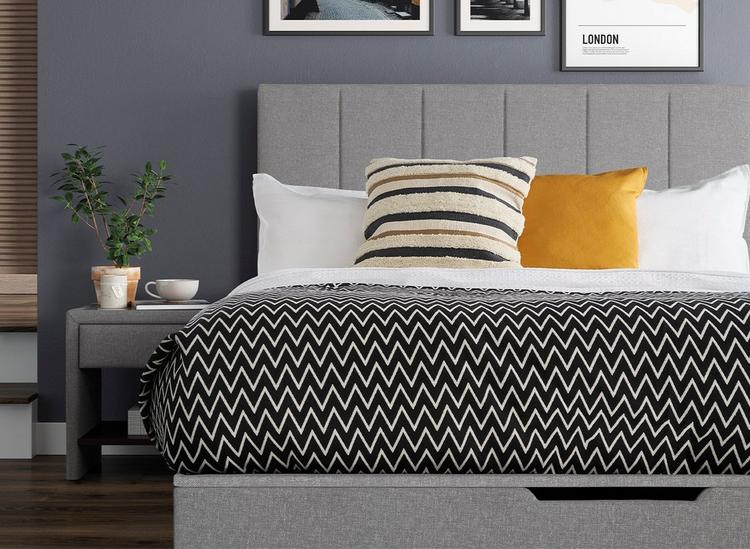 

Ealing Upholstered Ottoman Bed Frame image 3