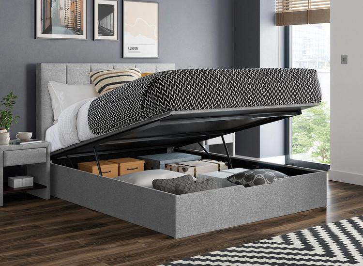 

Ealing Upholstered Ottoman Bed Frame image 0