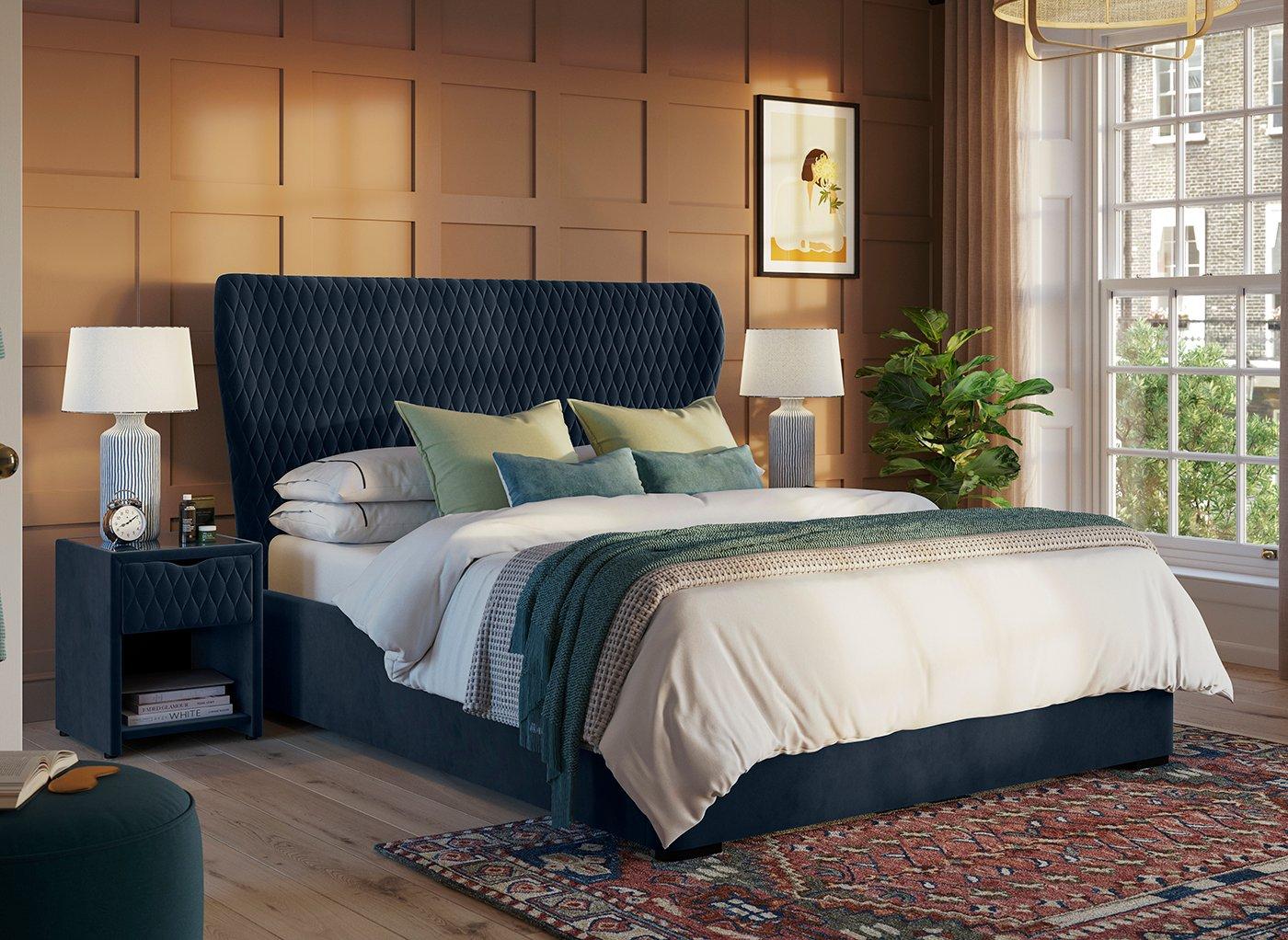 Walnut grove on sale upholstered bed