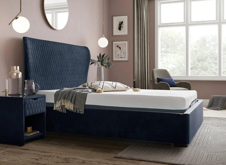 

House Beautiful Grove Sleepmotion Adjustable Velvet-Finish Bed Frame image 1