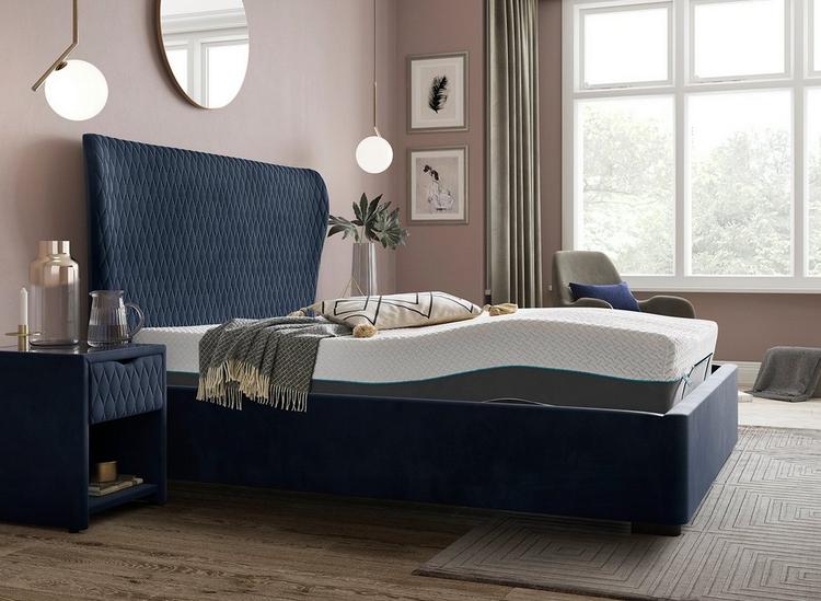 

House Beautiful Grove Sleepmotion Adjustable Velvet-Finish Bed Frame image 3