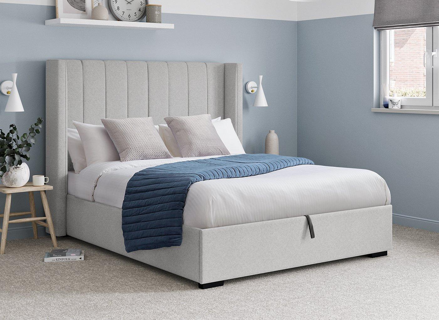 Charlie Upholstered Ottoman Bed Frame