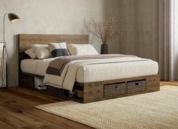 Fairbourne Wooden Ottoman Bed Frame