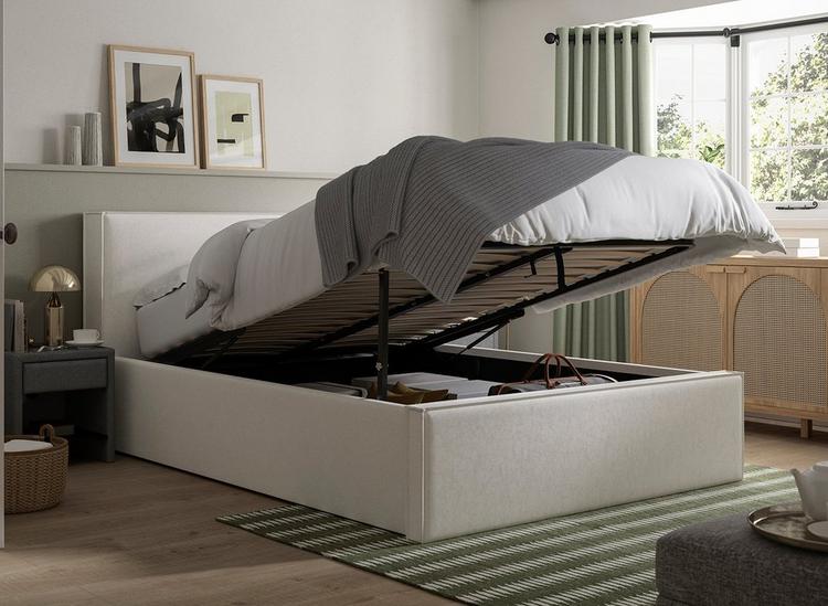 

Bethany Upholstered Ottoman Bed Frame image 1