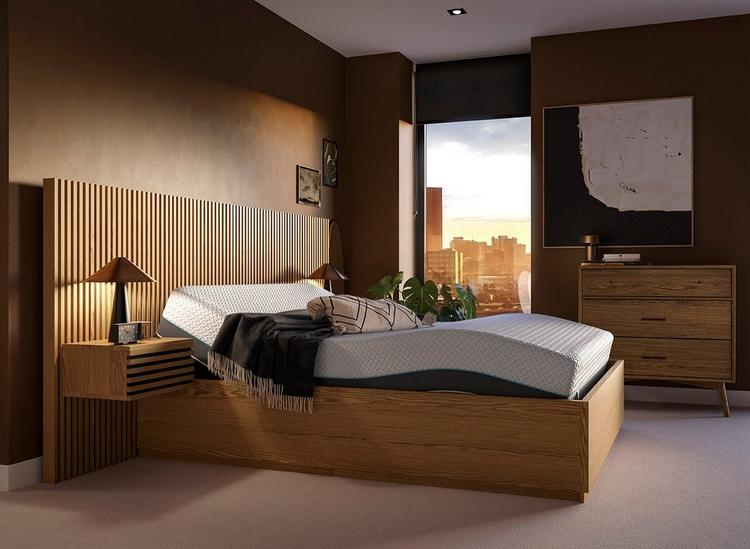 Wood frame deals for adjustable bed