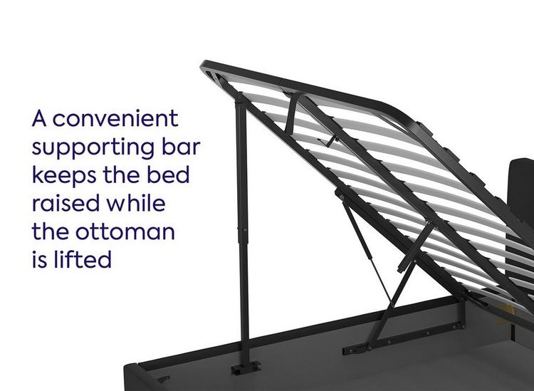 

Charlie Upholstered Ottoman Bed Frame image 7