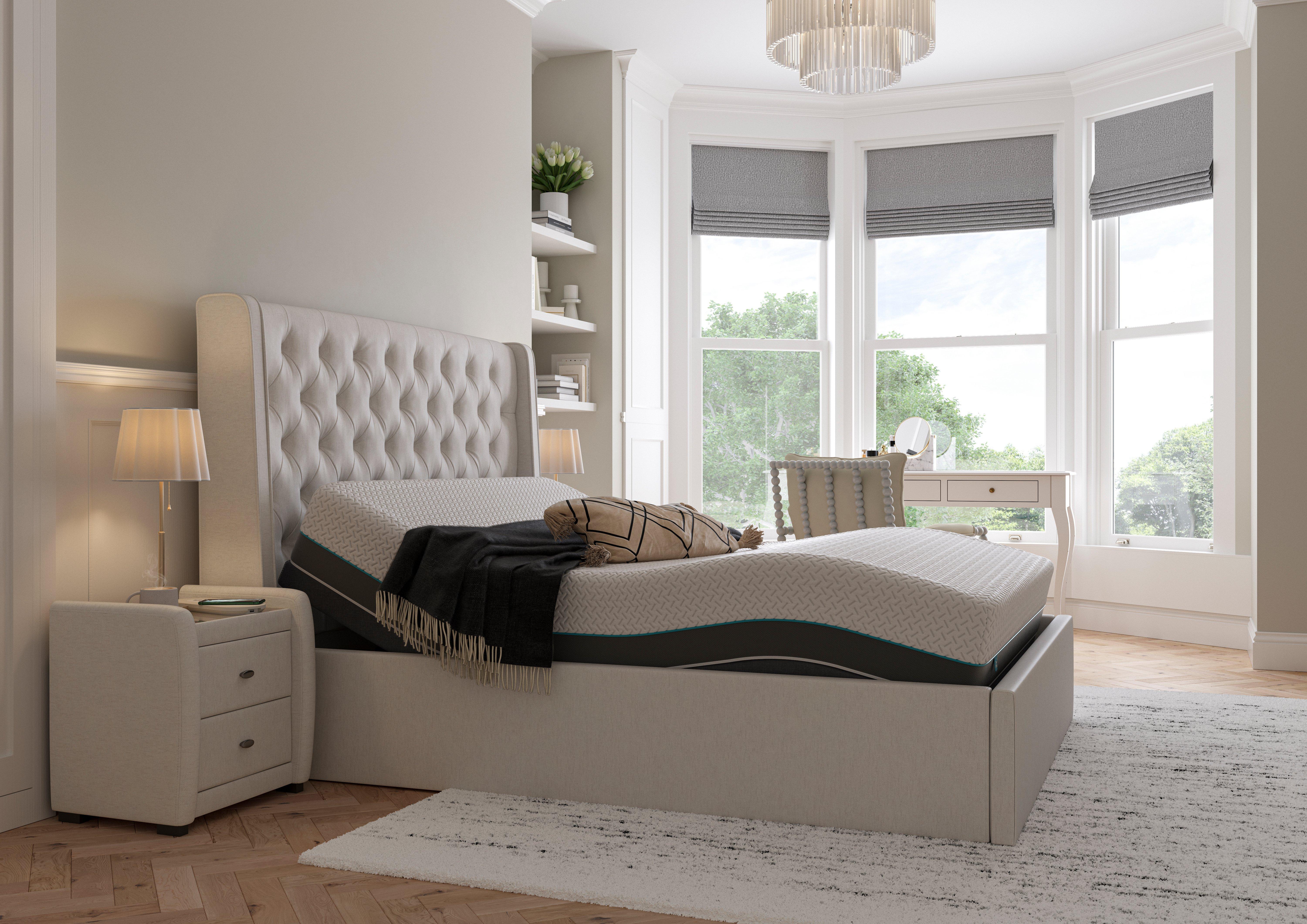 Dreams deacon upholstered bed frame discount