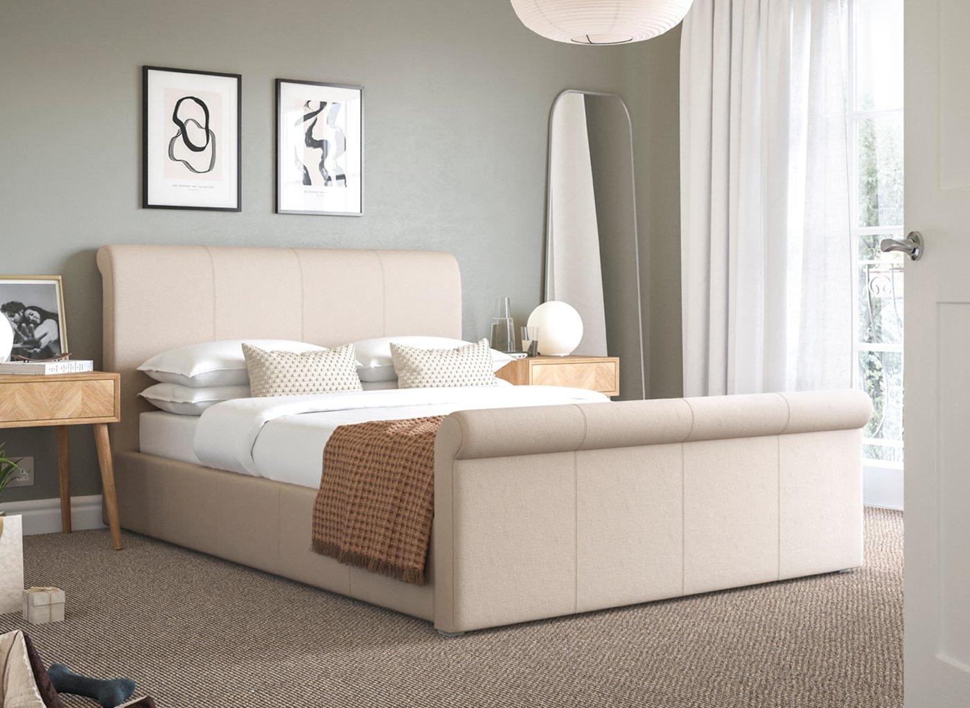 Wilson Upholstered Ottoman Bed Frame