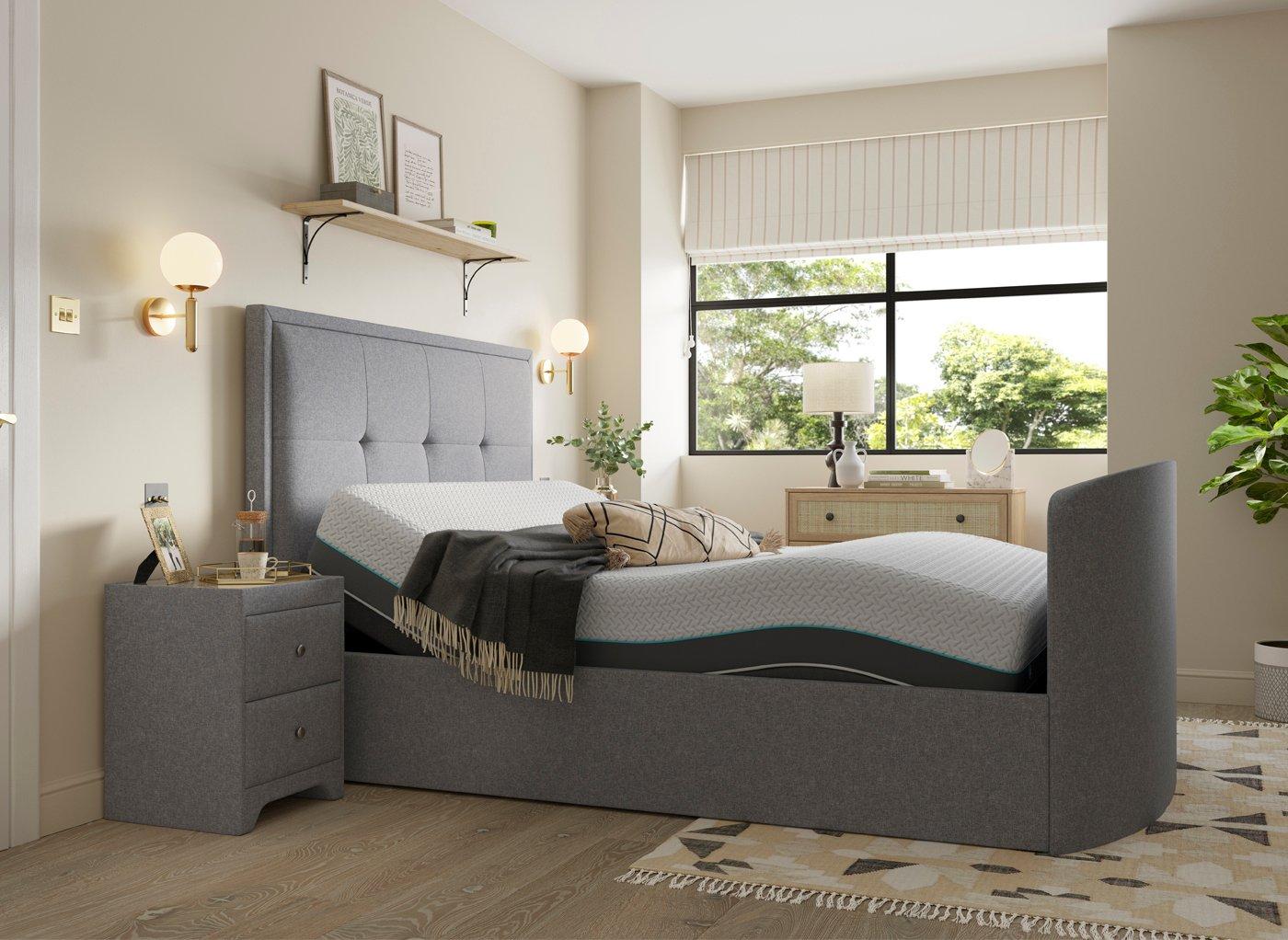 Hopkins Sleepmotion Adjustable Ottoman TV Bed Frame Dreams