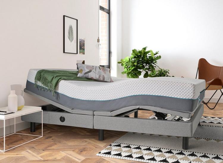 Queen size deals adjustable bed base