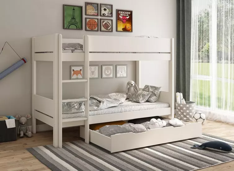 Anderson Kids Wooden Bunk Bed with Drawer Dreams
