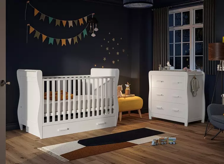 Dreams Wooden Sleigh Cot Bed Dreams