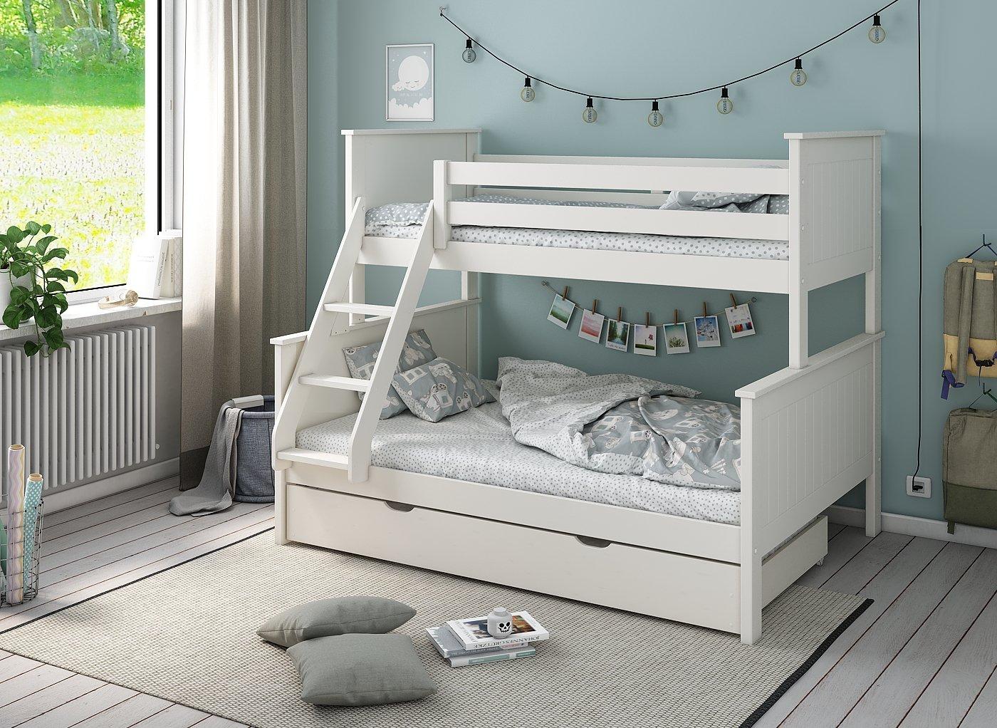 Northwood Kids Wooden Triple Bunk Bed