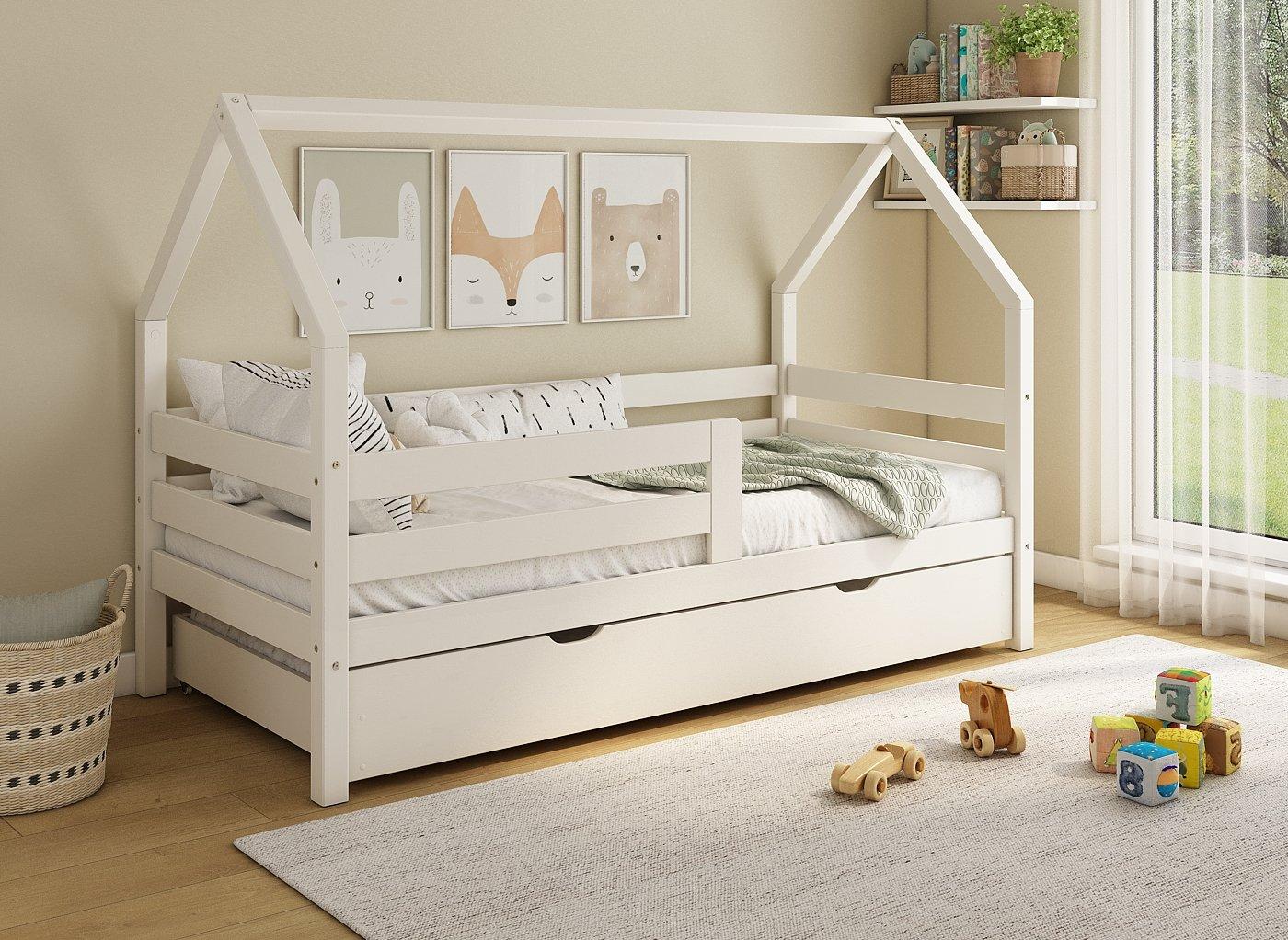 Myah Kids Wooden House Bed