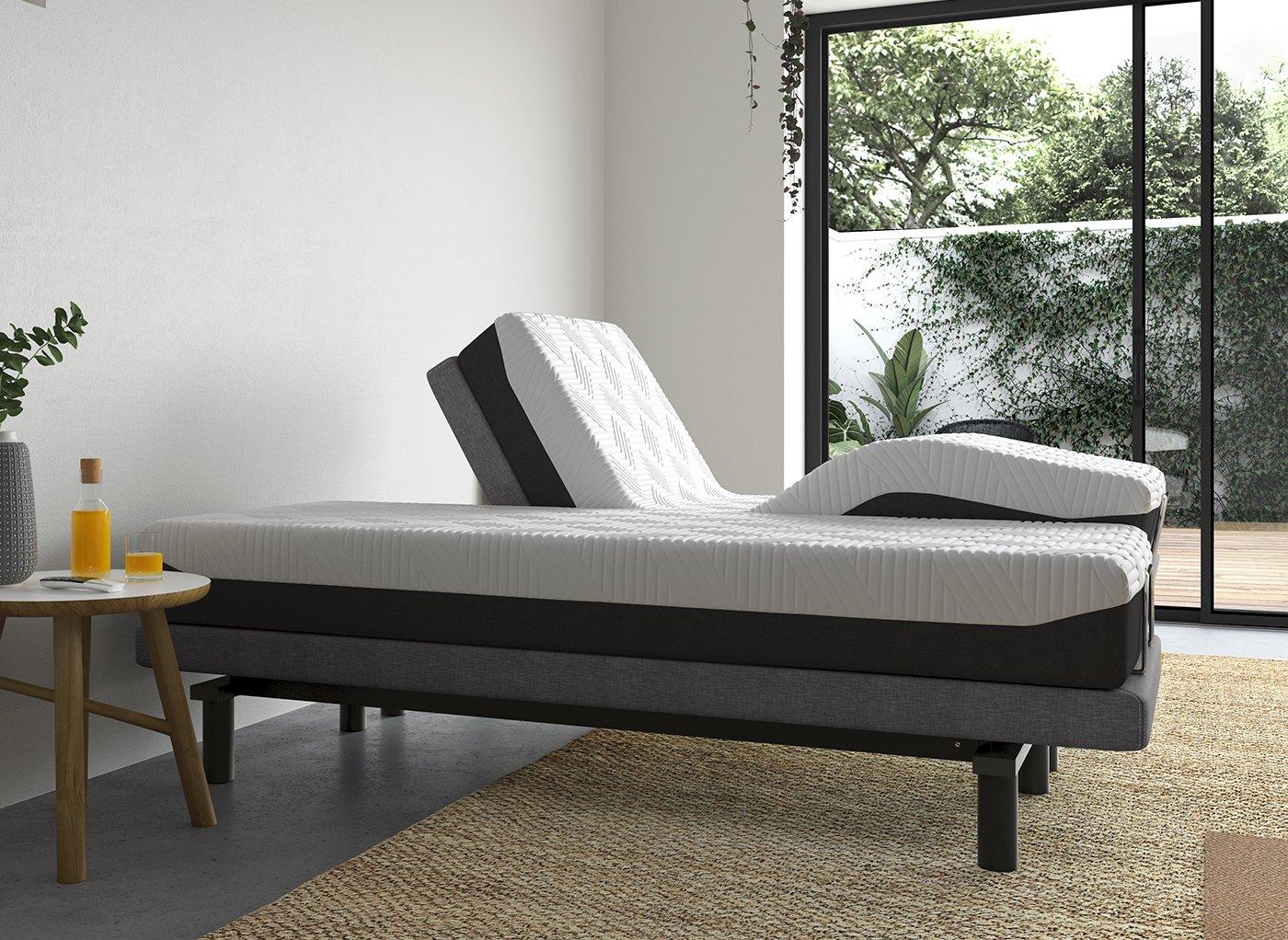 Adjustable center support on sale system bed frame