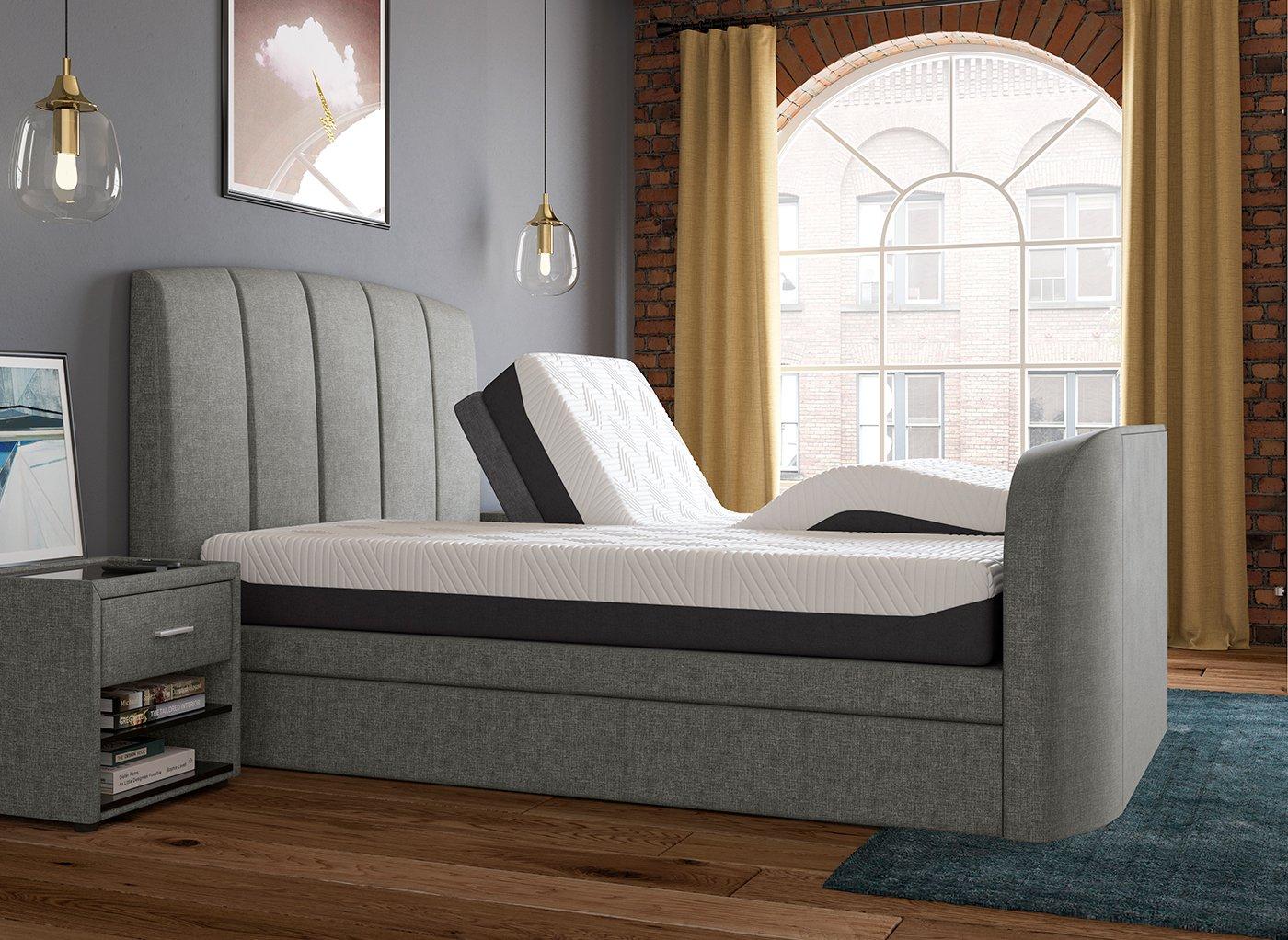 Seoul Sleepmotion Adjustable Bed Frame with 32" SMART TV Dreams