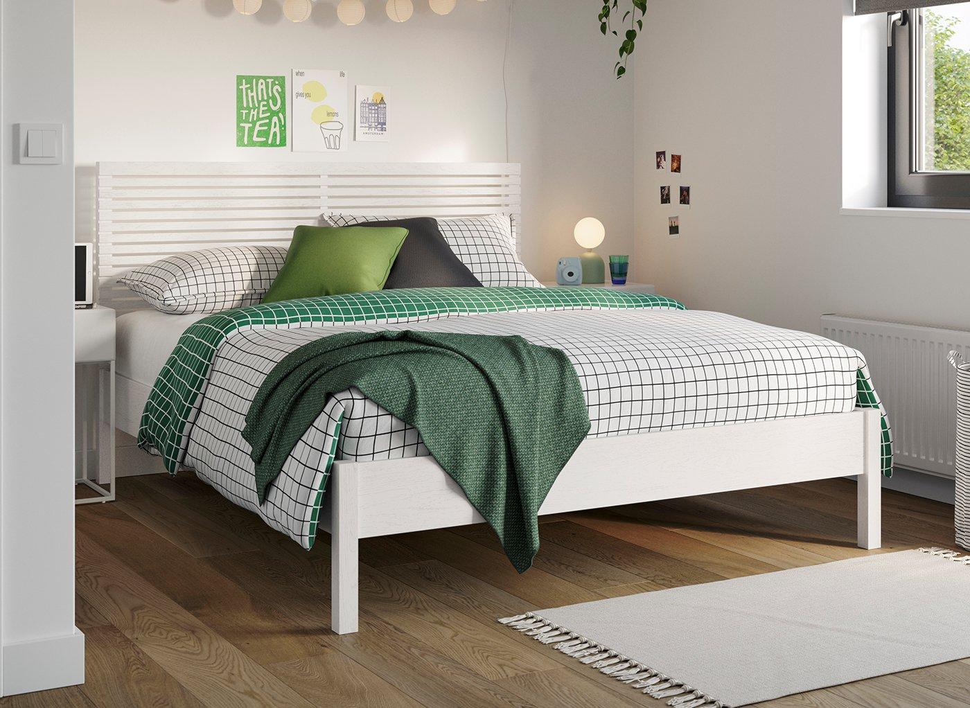 Clearance Annika Wooden Low Rise Bed Frame