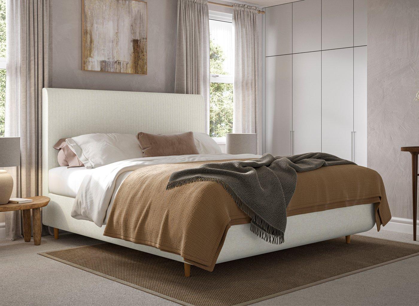 TEMPUR Arc™ Wave Upholstered Bed Frame | Dreams