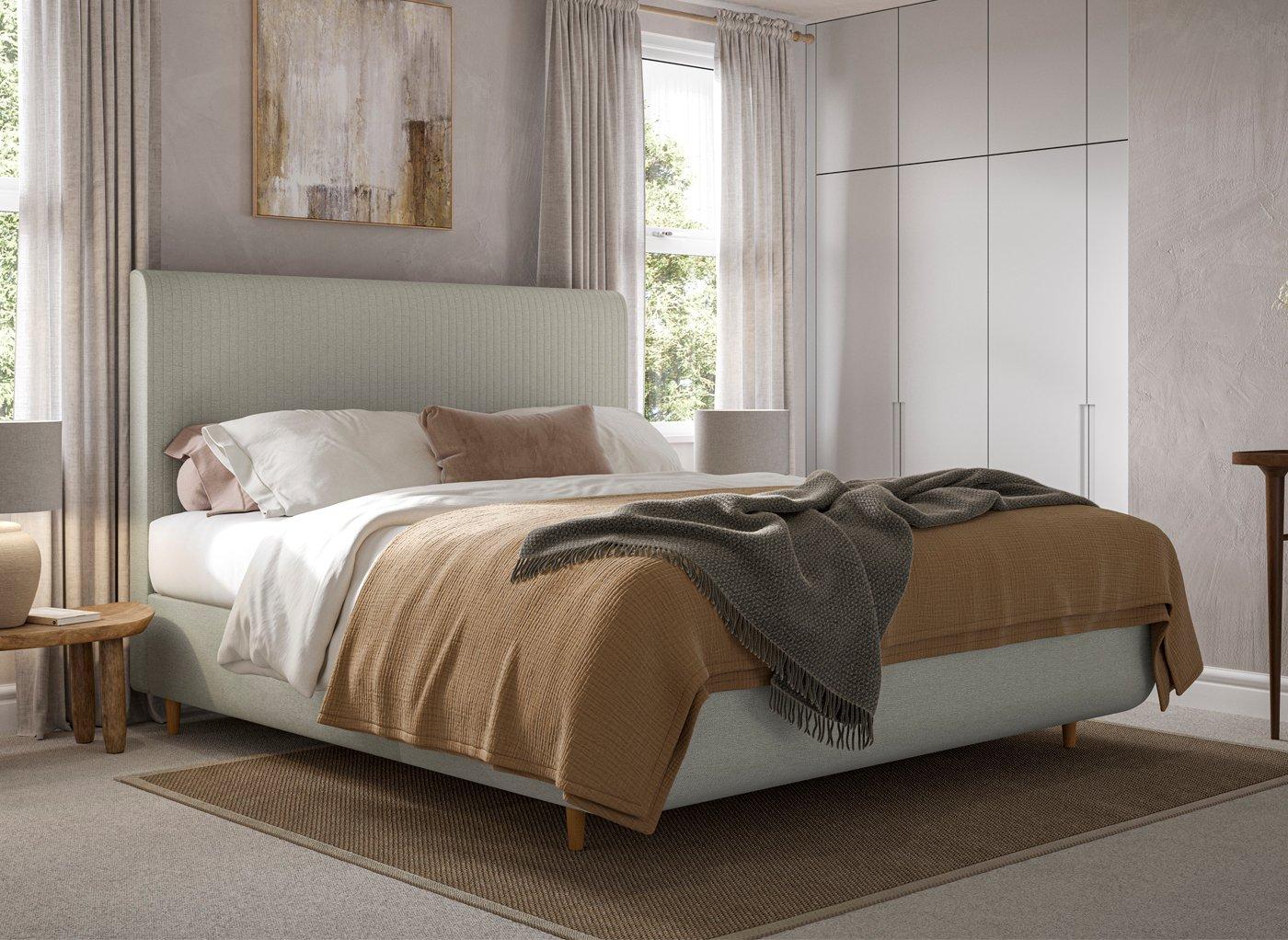 TEMPUR Arc™ Wave Upholstered Bed Frame