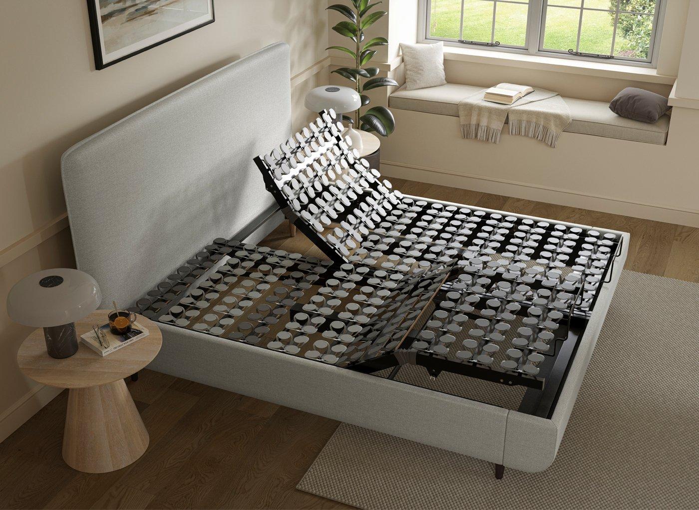 TEMPUR Arc™ Adjustable Base with Sensory Headboard