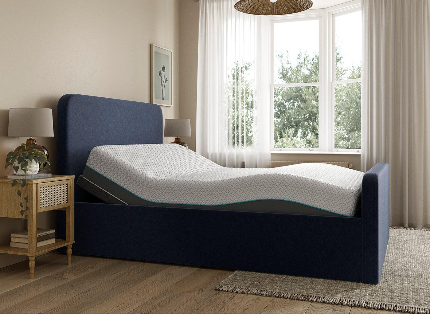 Margot Sleepmotion Adjustable Bouclé Bed Frame