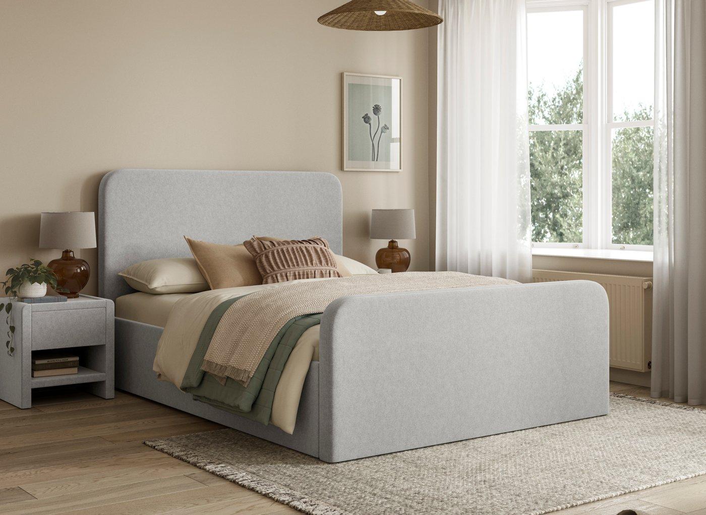 House Beautiful Margot Bouclé Bed Frame