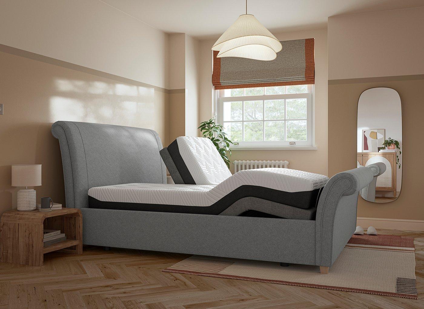 Delaware Sleepmotion Adjustable Upholstered Bed Frame