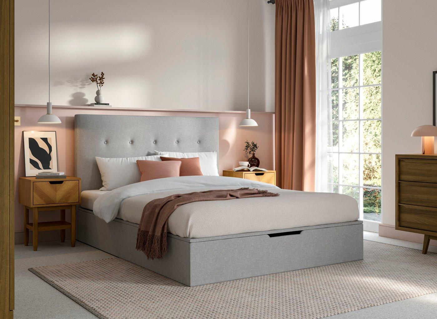 Ashfield Upholstered Ottoman Bed Frame