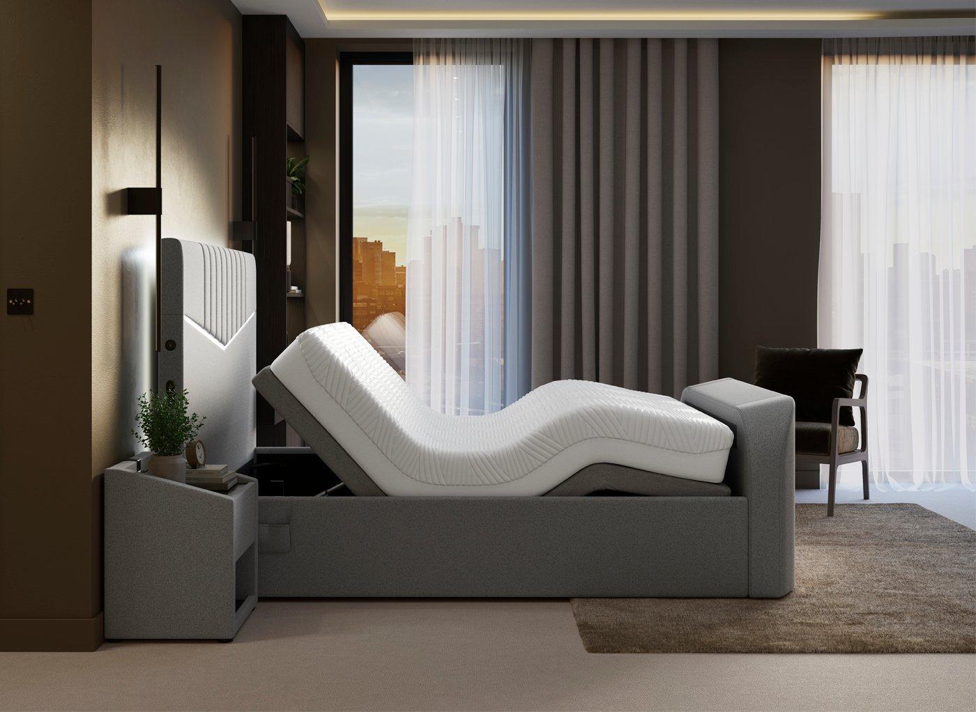 Quantum Sleepmotion Adjustable TV Bed Frame