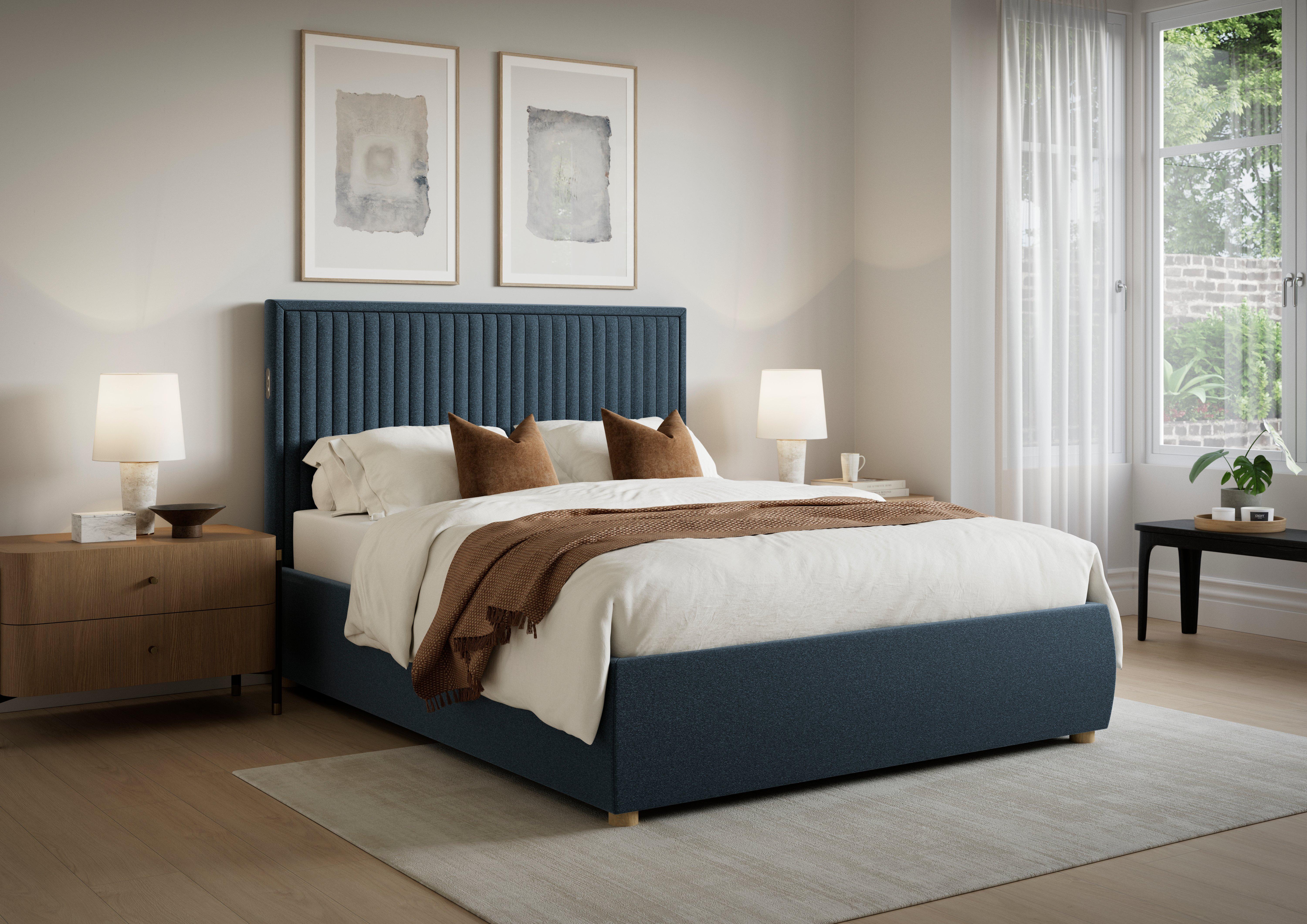 TEMPUR® Duxford Upholstered Electric Ottoman Bed Frame