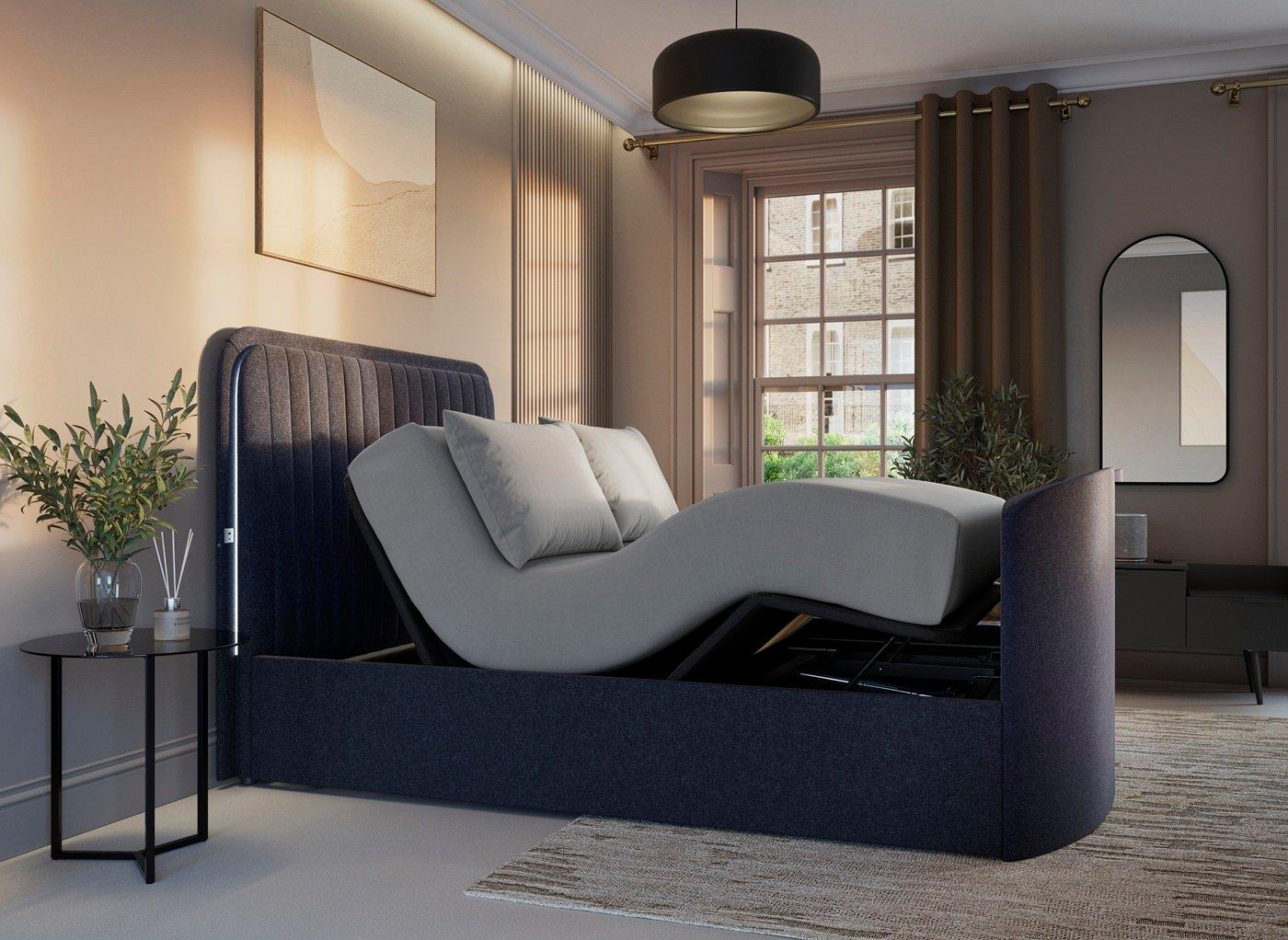 Alexis Ergomotion Adjustable LG TV Bed Frame