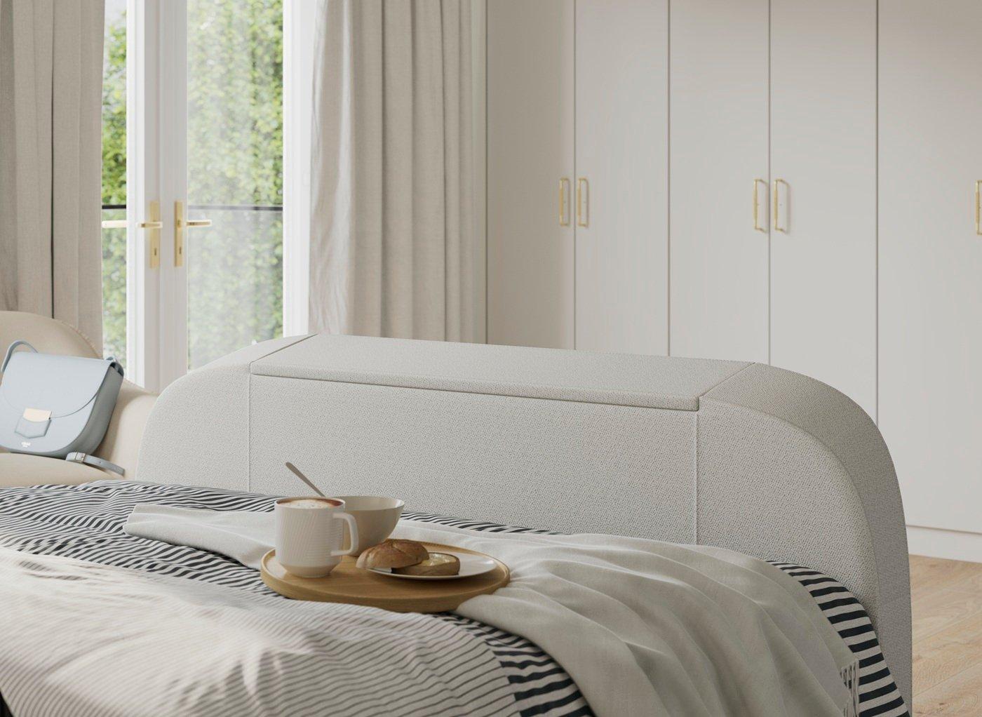 Foley Upholstered Ottoman LG TV Bed Frame