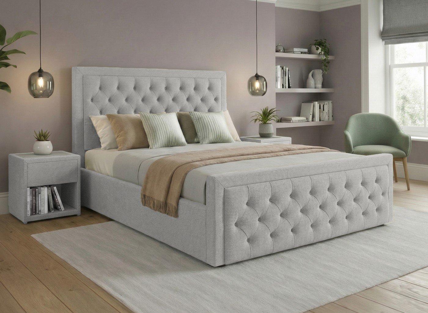Robyn Upholstered Ottoman Bed Frame