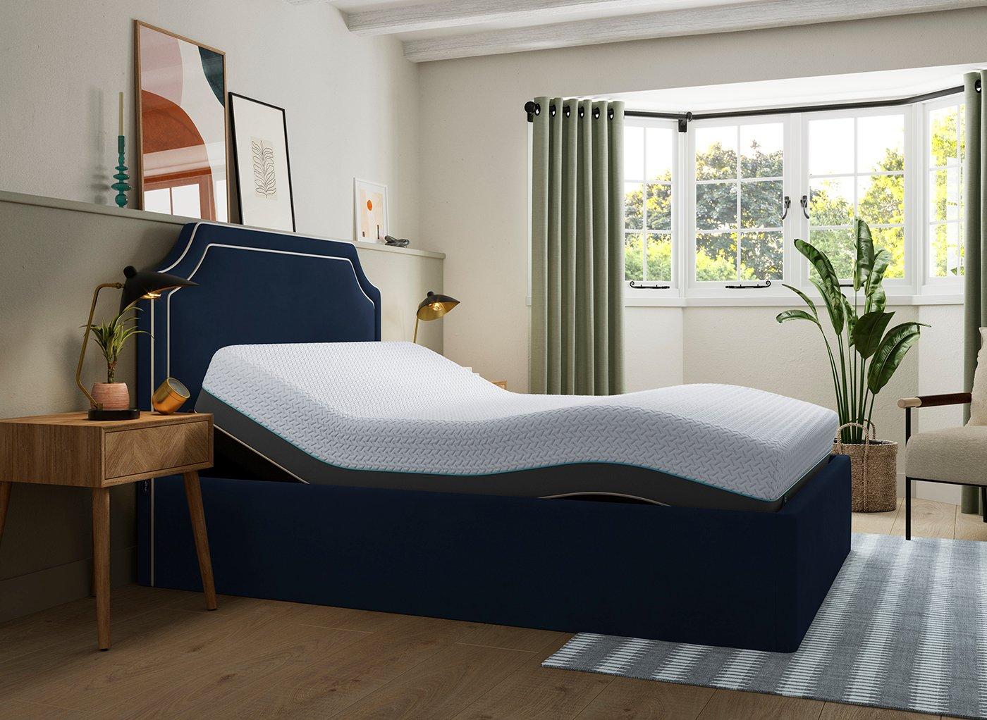 Silentnight Holden Sleepmotion Adjustable Upholstered Bed Frame