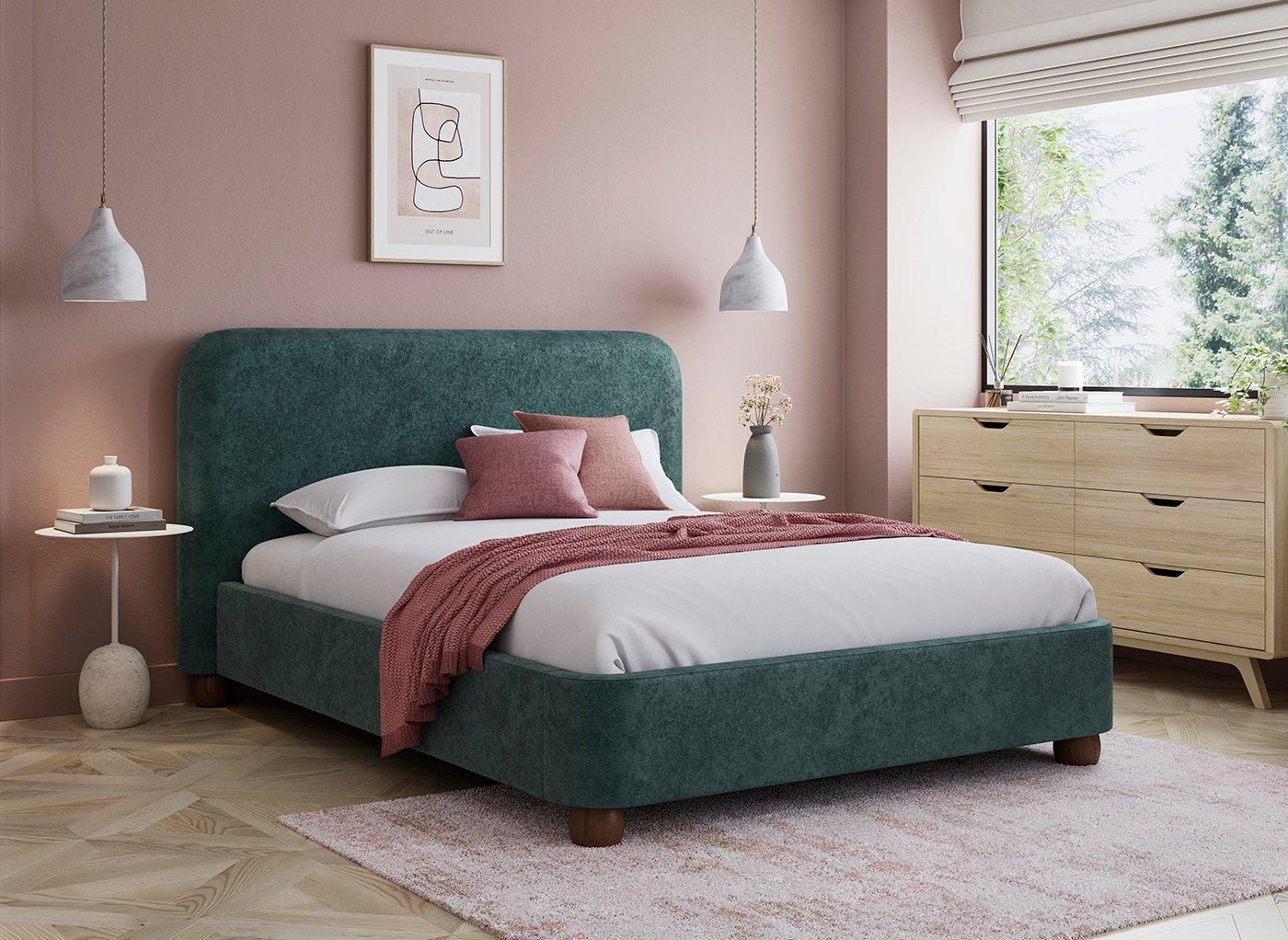 Cosmopolitan Helen Upholstered Ottoman Bed Frame