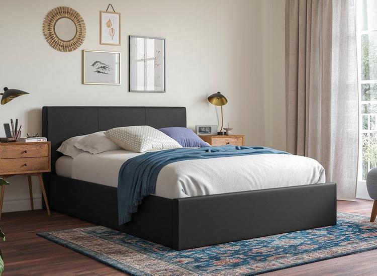 

Yardley Upholstered Ottoman Bed Frame image 2